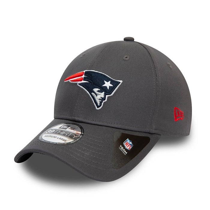 New England Patriots NFL Team 39THIRTY Lippis Harmaat - New Era Lippikset Myynti FI-049178